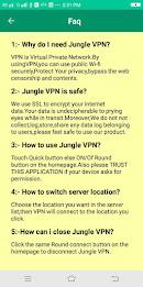 Jungle VPN Ảnh chụp màn hình 3