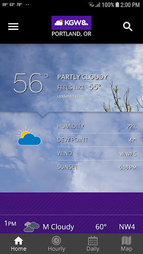 Portland Weather from KGW 8 Screenshot 0