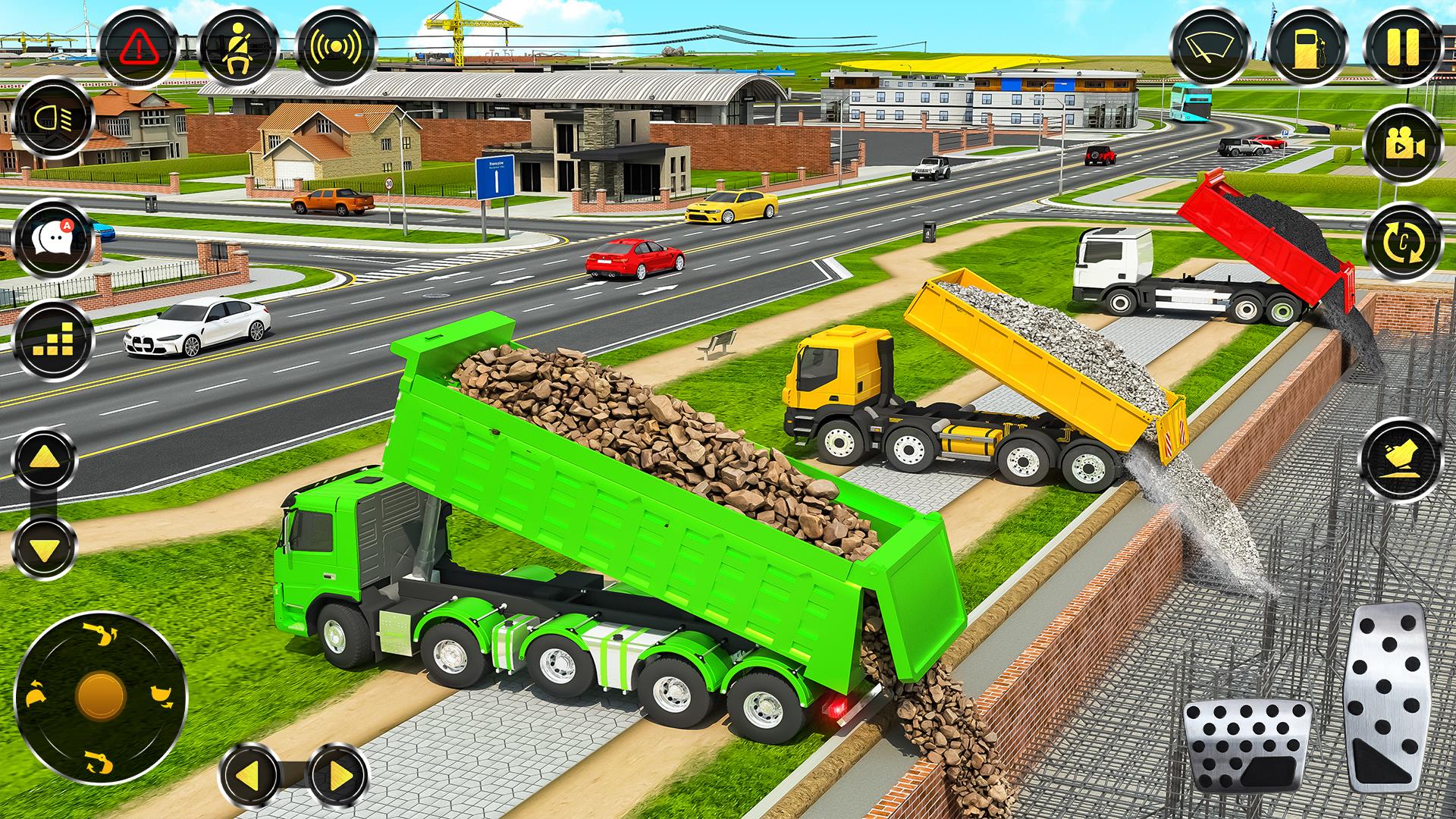 City Construction JCB Game 3D Ekran Görüntüsü 0