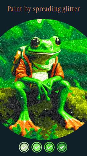 Glitty: glitter coloring books Screenshot 1