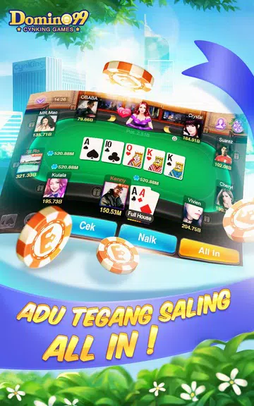 Domino QiuQiu Free - No. 1 di Indonesia Captura de tela 1