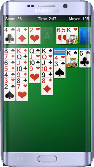 Free solitaire games Tangkapan skrin 2