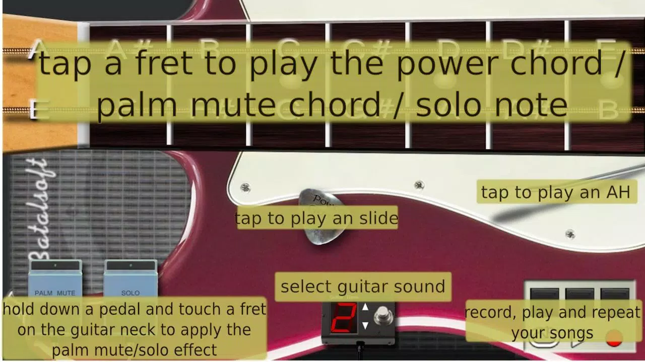 Power guitar HD Screenshot 3