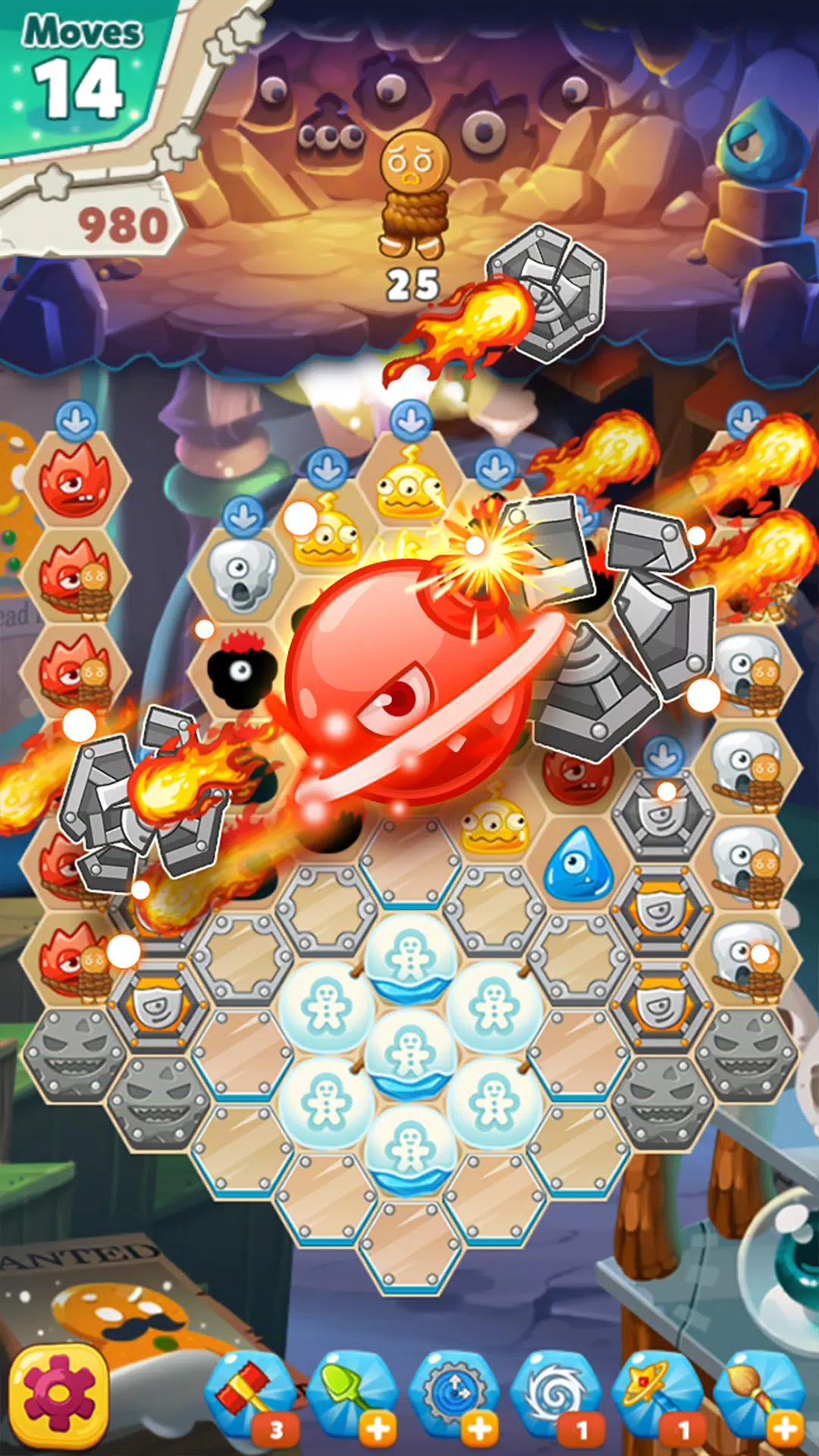 Monster Busters: Ice Slide Screenshot 1