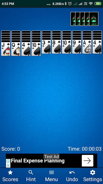 solitaire King- Playing Card Game Tangkapan skrin 1