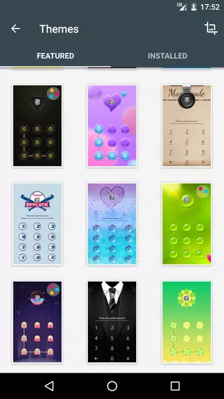 AppLock Theme Lucky Clover Screenshot 2