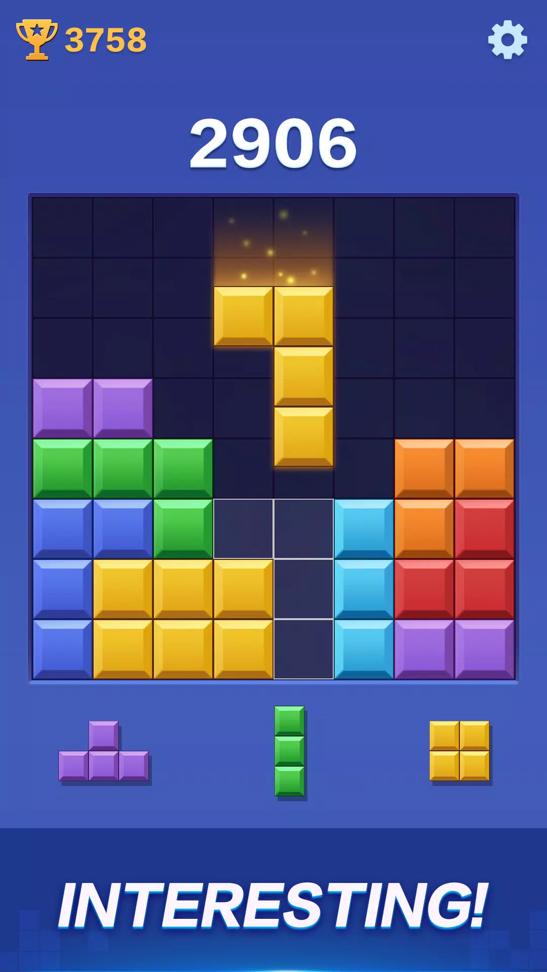 Block Rush - Block Puzzle Game スクリーンショット 1