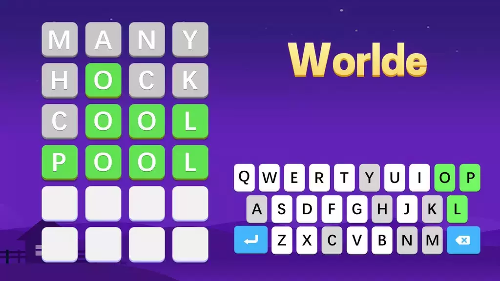 Worlde: Cowordle Word Games Captura de pantalla 2