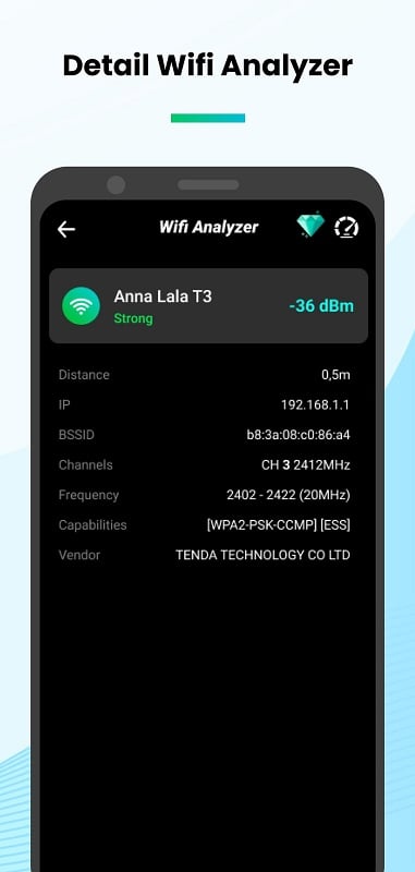 Speed Test & Wifi Analyzer Ảnh chụp màn hình 3