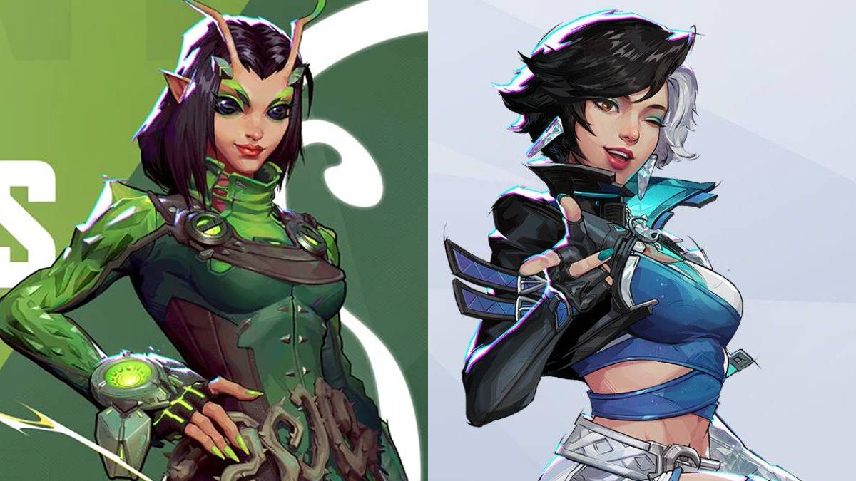 Mantis and Luna Snow in Marvel Rivals.