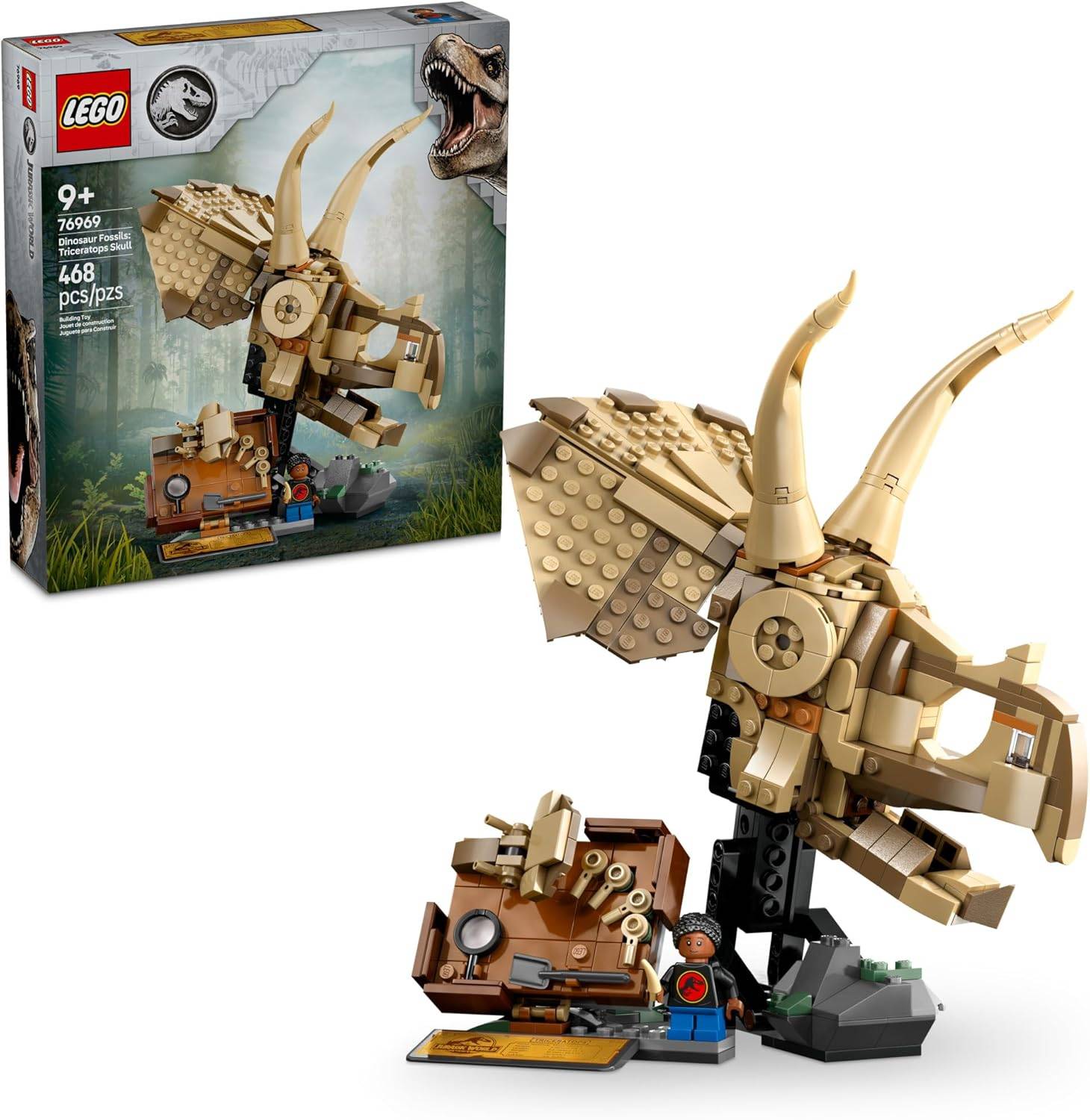 Lego Triceratops ဦး ခေါင်းခွံ