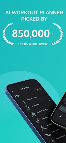 Planfit AI Gym Workout Plans スクリーンショット 1