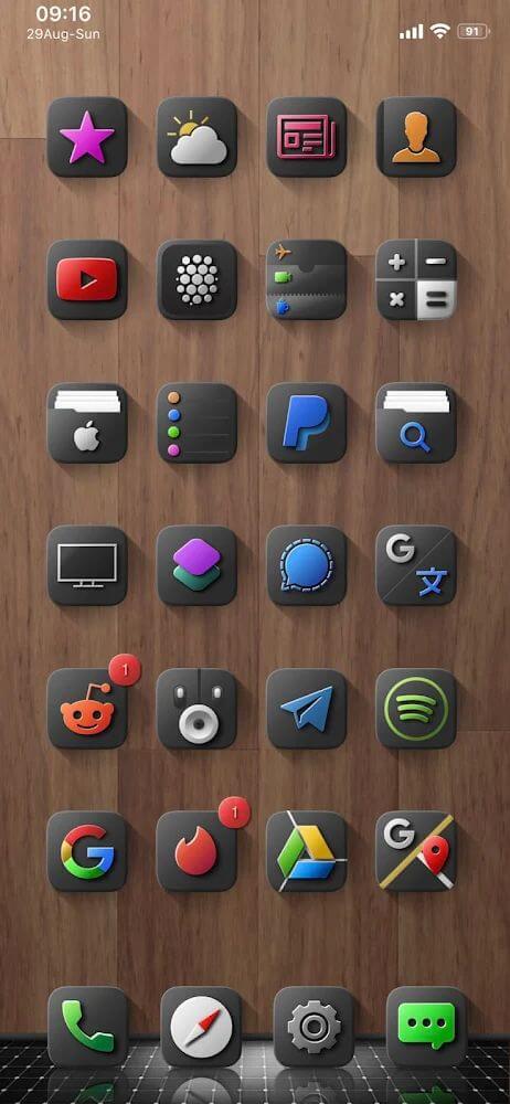 Shiiny Icon Pack Mod ဖန်သားပြင်ဓာတ်ပုံ 2