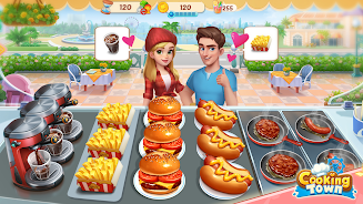 Cooking Town - Restaurant Game Captura de pantalla 1