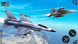 Combat Fighting Airplane Games ภาพหน้าจอ 2