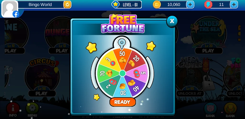 Schermata Bingo World 3