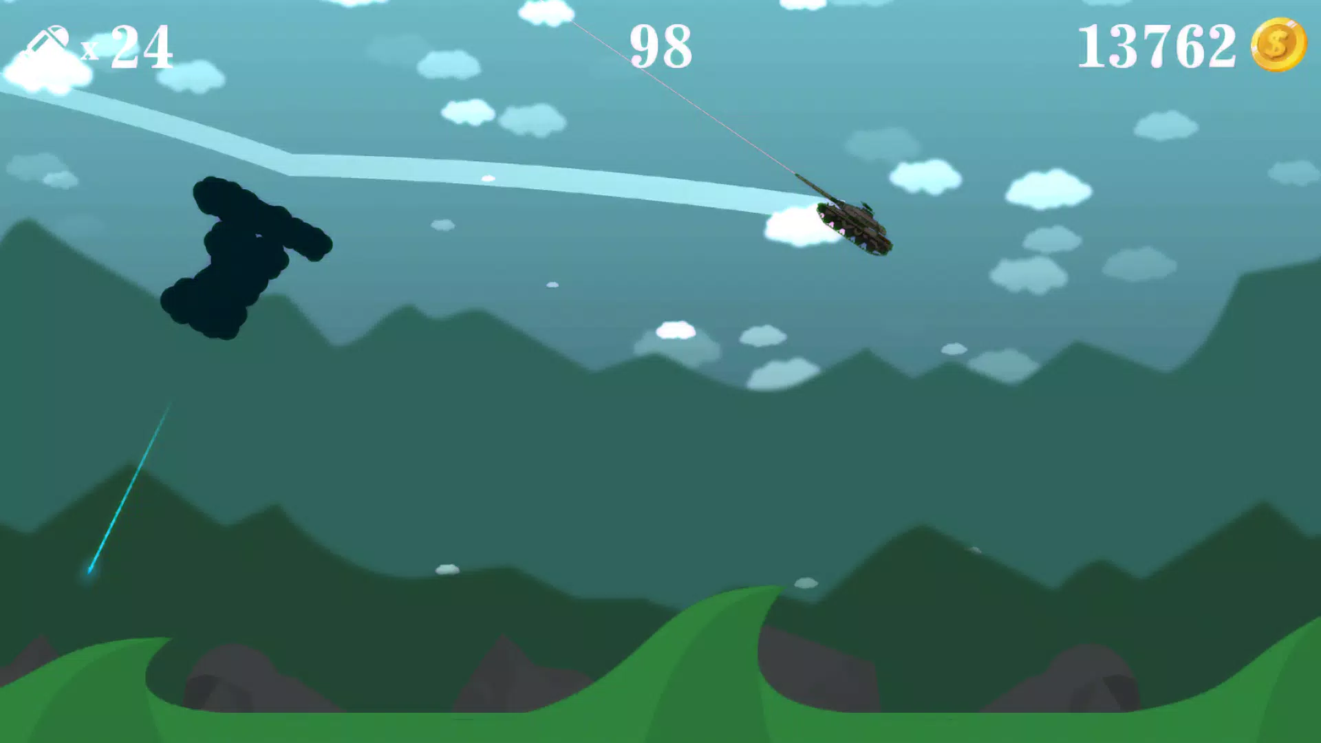 Flip the tank blast shot স্ক্রিনশট 1