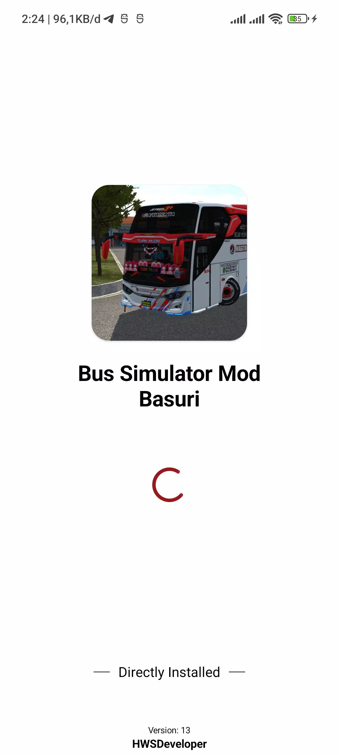 Mod Bus Simulator Basuri 스크린샷 1