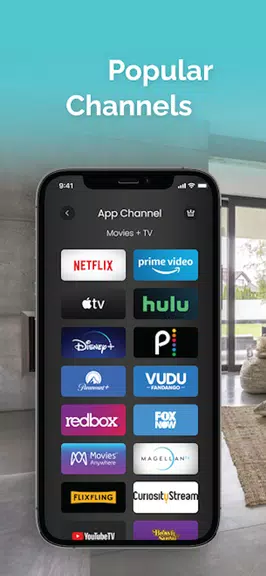 Vizio TV Remote: SmartCast TV ဖန်သားပြင်ဓာတ်ပုံ 2