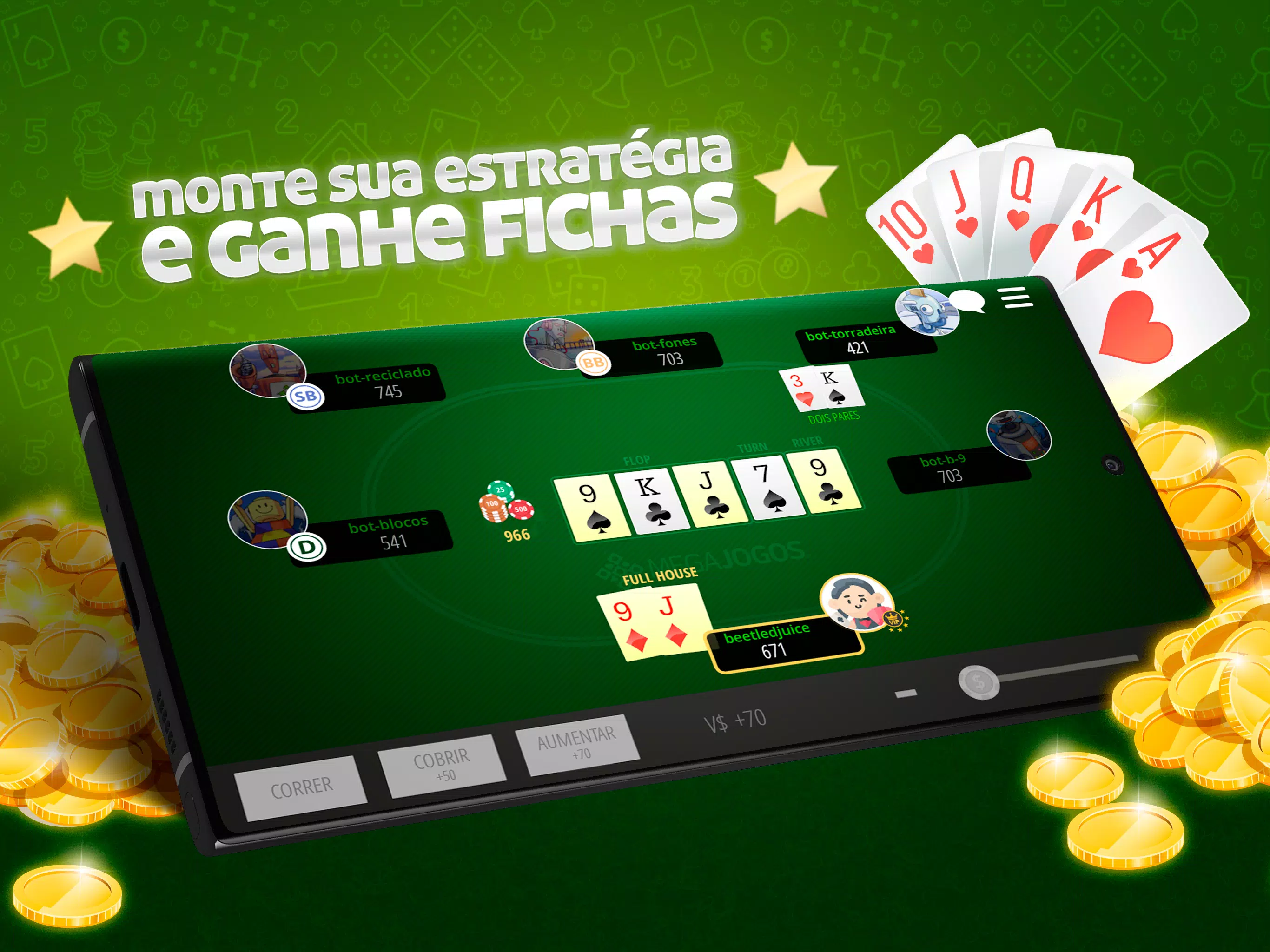 Schermata Poker Texas Hold'em Online 3