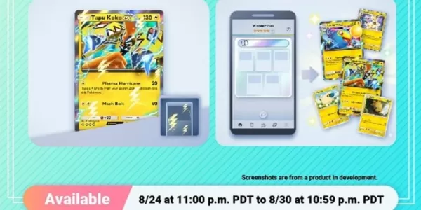 Pokémon TCG Pocket Launches Lightning Event