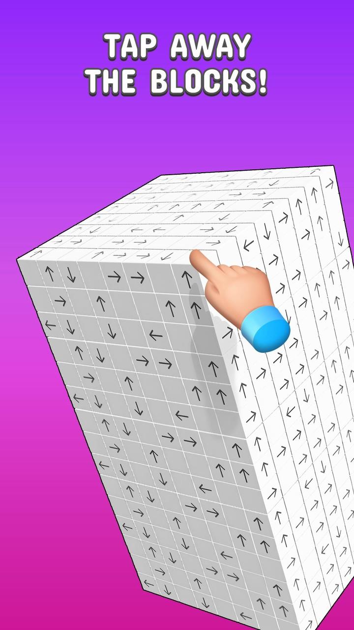 Tap to Unblock 3d Cube Away應用截圖第0張