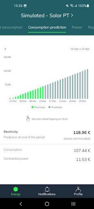 EDP Solar Schermafbeelding 2