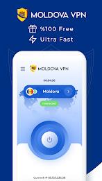 VPN Moldova - Get Moldova IP ภาพหน้าจอ 0