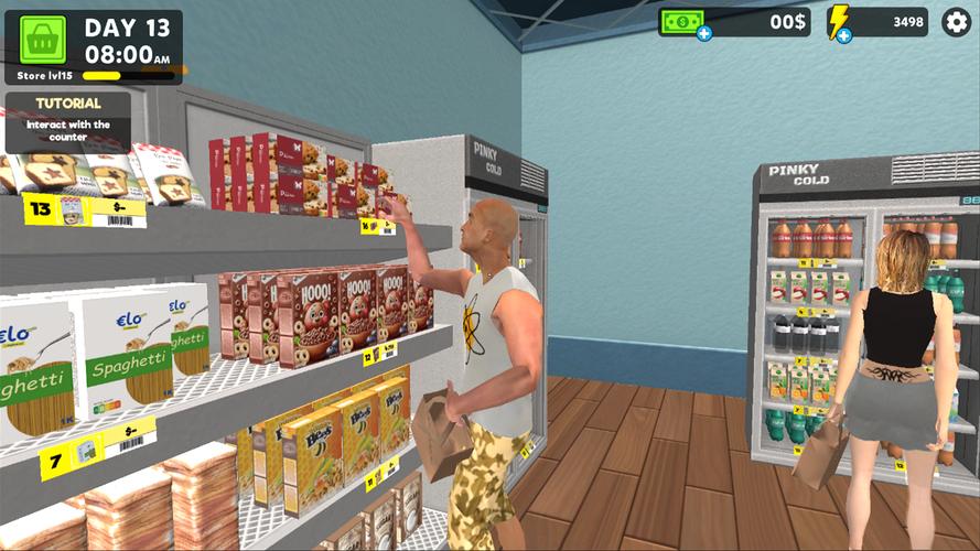 Supermarket Simulator Game 3D Captura de tela 3
