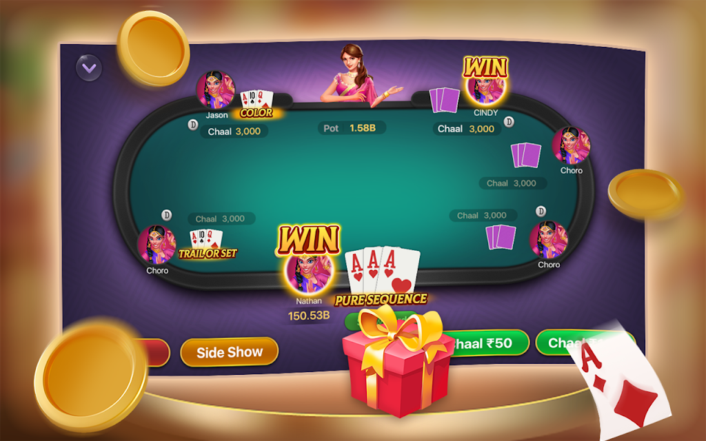 Schermata TeenPatti Royal 1