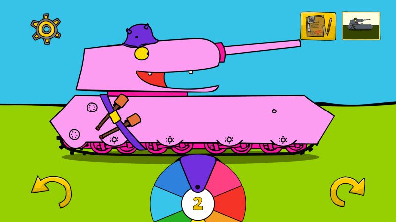 Tanktoon RanZar Coloring Zrzut ekranu 1