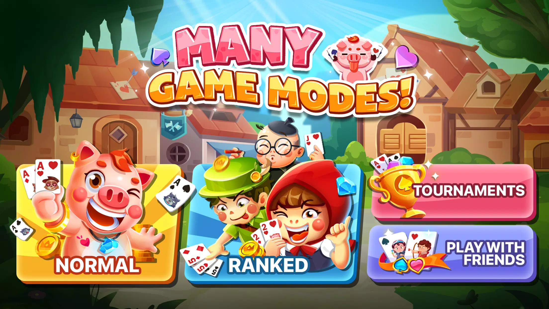 Tiến Lên - 13 - Pig Hunters Tangkapan skrin 0