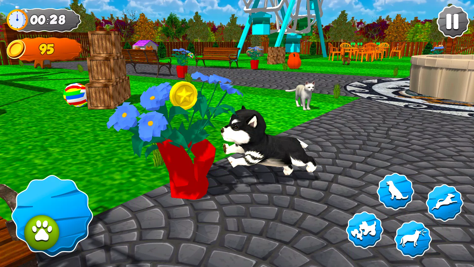 Pet Dog Game: Virtual Dog Sim應用截圖第1張