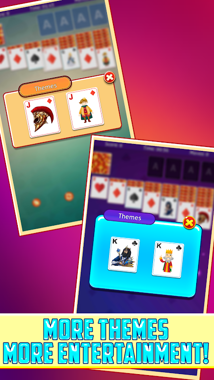 Solitaire Classic: Free Card Game Captura de pantalla 2