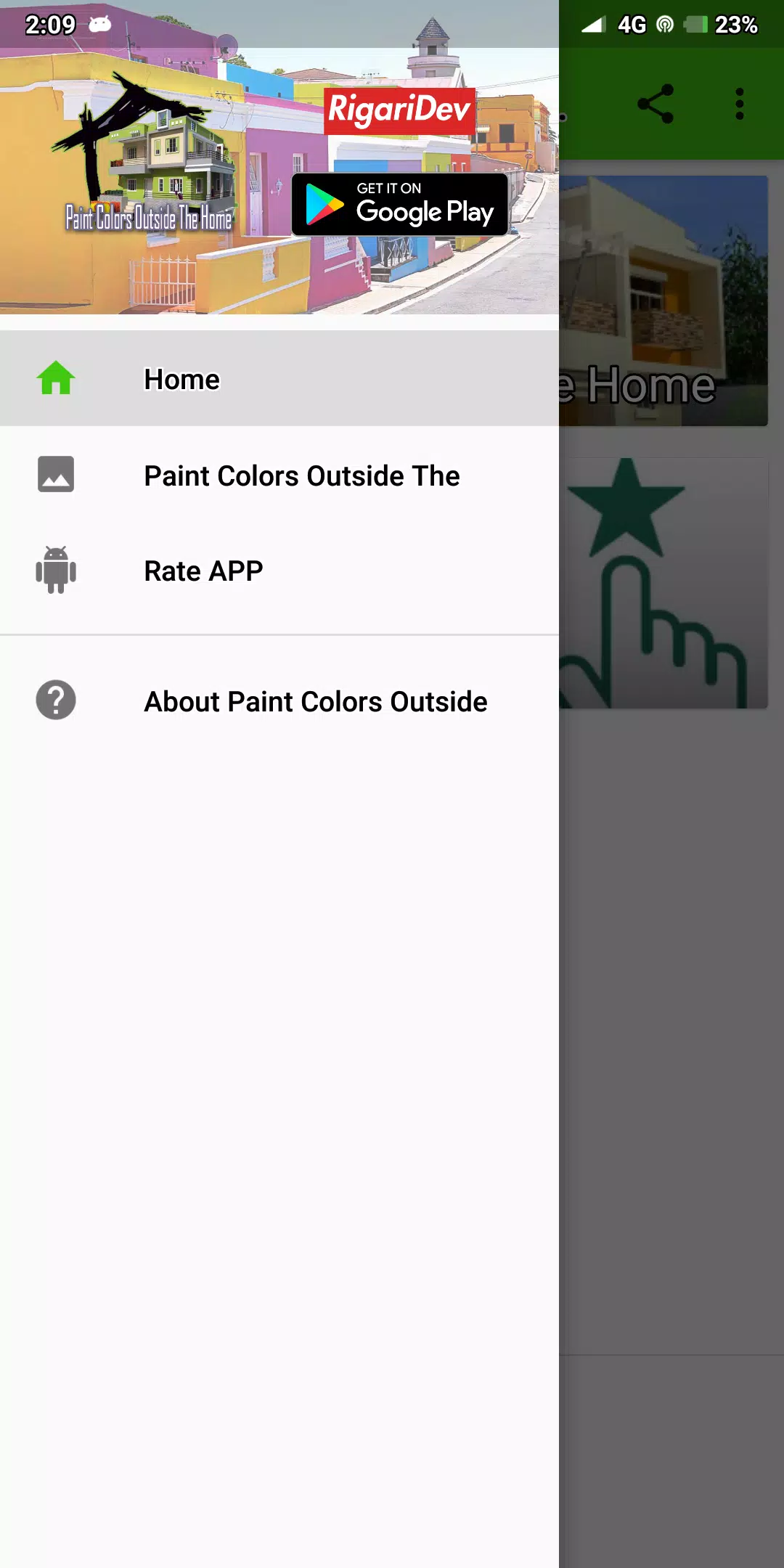 Paint Colors Outside The Home Screenshot 0