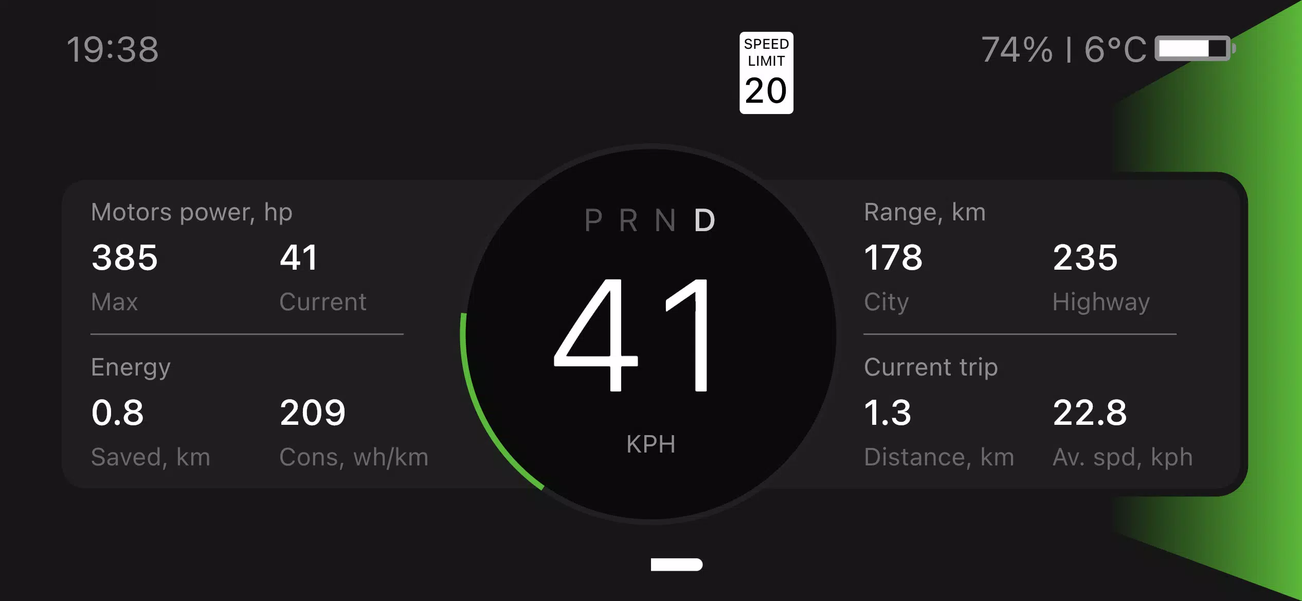 Teslogic Dash Capture d'écran 1