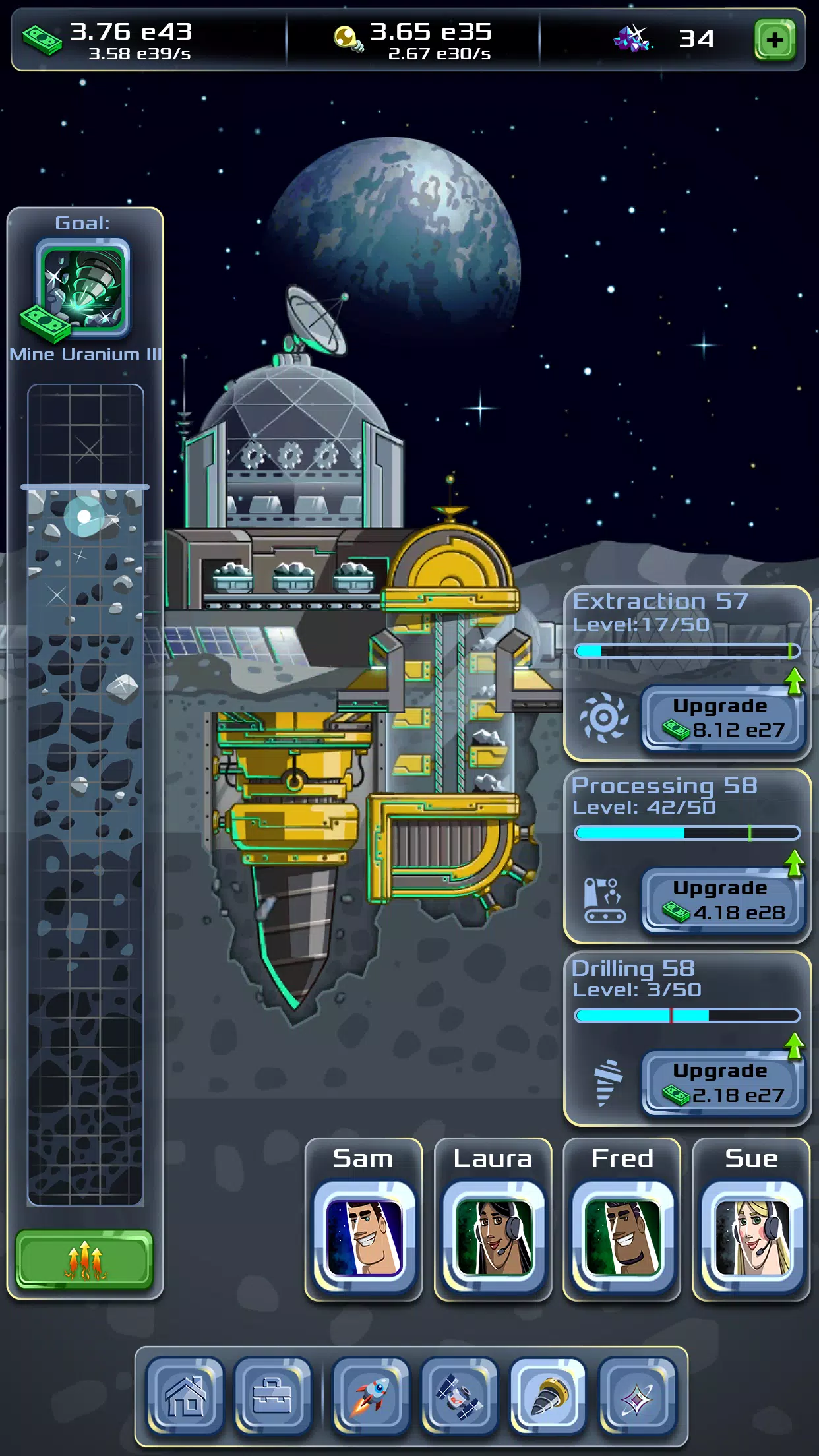 Idle Space Company Screenshot 3