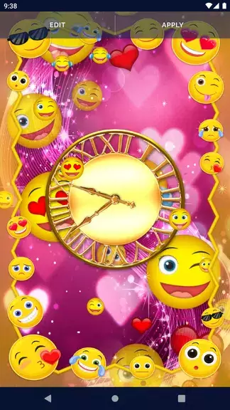 Cute Emoji Live Wallpaper Schermafbeelding 2