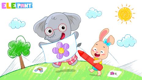 ElePant: Drawing apps for kids Screenshot 0