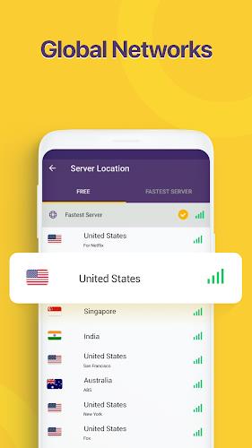 VPN Monster - Secure VPN Proxy स्क्रीनशॉट 1