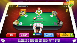 Teenpatti Indian poker 3 patti Captura de pantalla 0