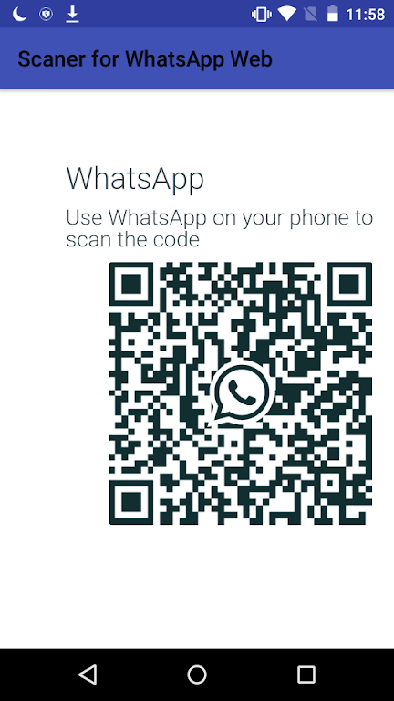 Scaner for WhatsApp Web Ảnh chụp màn hình 0