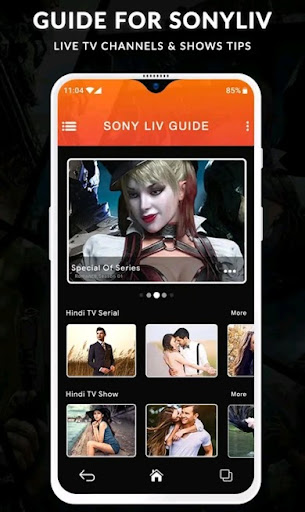 SonyLiv - Live TV Shows, Cricket & Movies Guide スクリーンショット 1