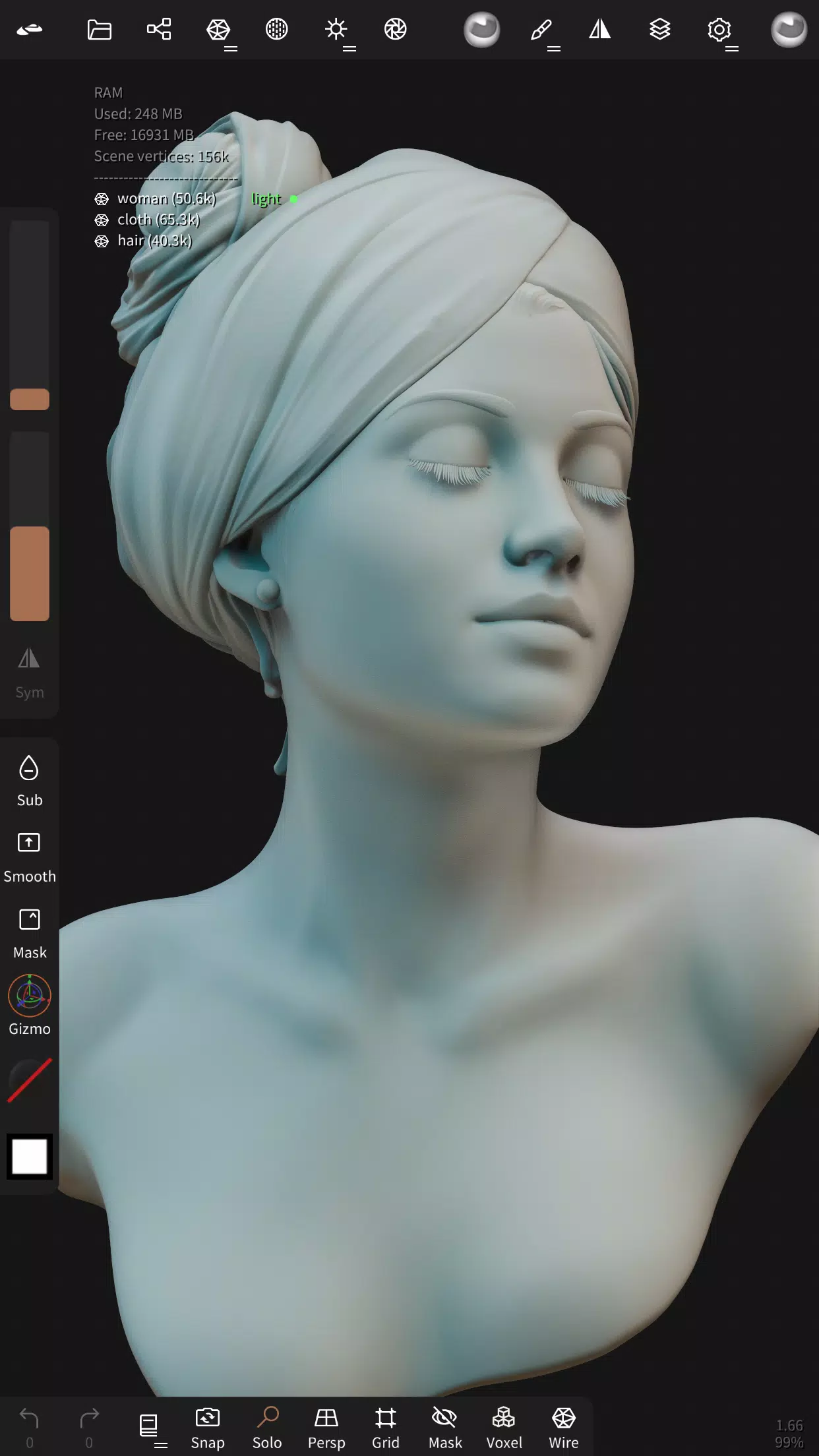 Nomad Sculpt应用截图第2张