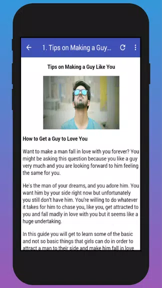 How To Make a Guy Fall in Love With You應用截圖第1張