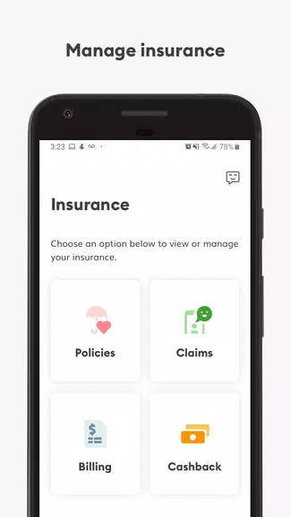 Onlia Insurance Screenshot 1