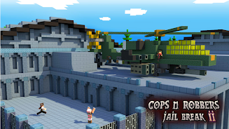 Cops N Robbers: Prison Games 2 Capture d'écran 1