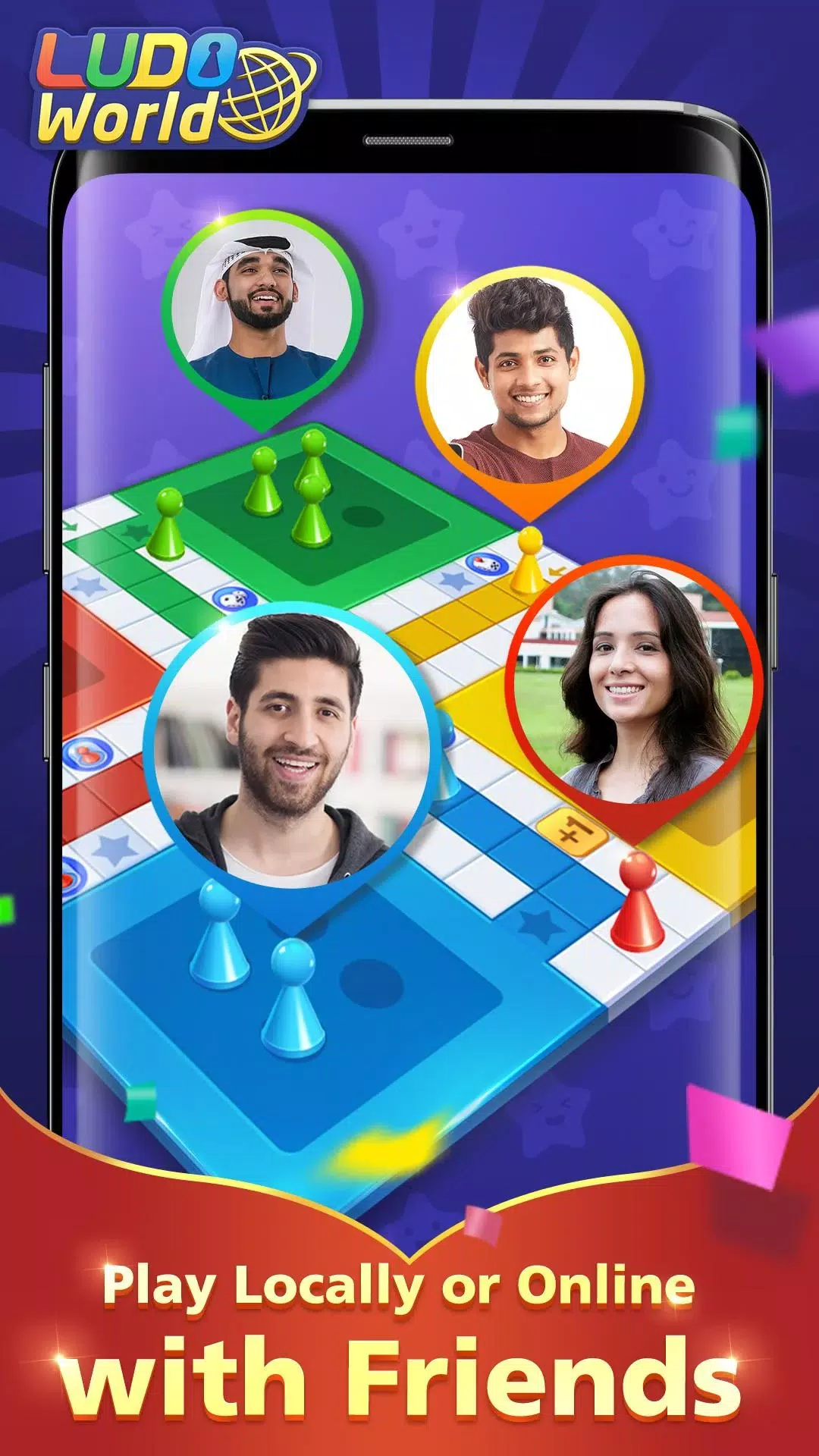 Ludo World ภาพหน้าจอ 1