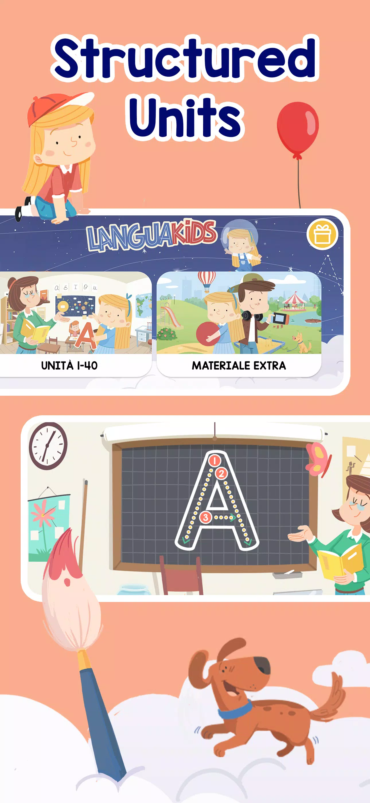 LANGUAKIDS: Italian for kids应用截图第2张