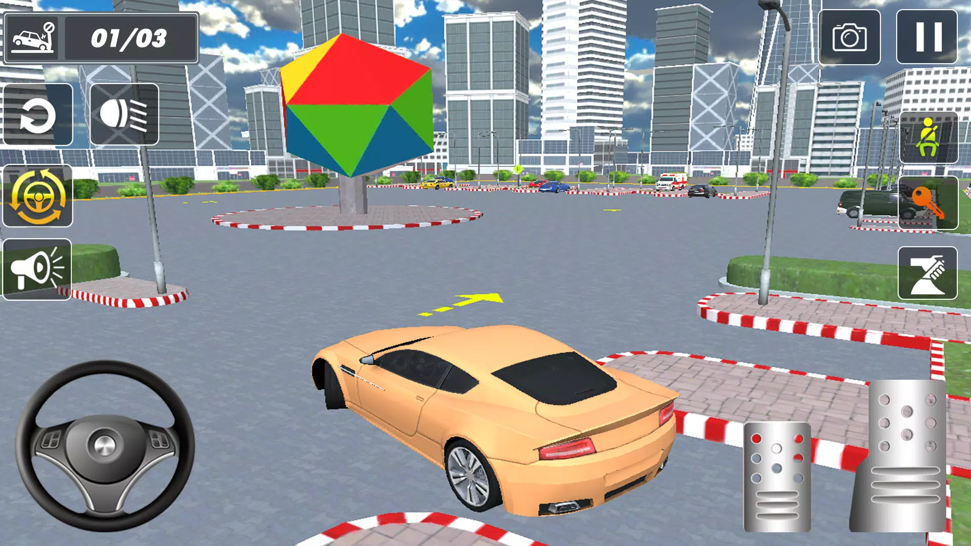 Car Parking 3D Simulation Game Ảnh chụp màn hình 1